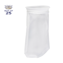 PEMU150P1F Polyester Multifilament Mesh Bag, Size 1, 150 Micron, F Flange, Sewn, Pack of 25