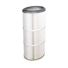 Dust Cartridge, Oval, 26 inches long, spunbond PE media
