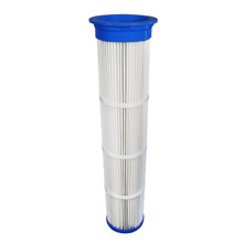 PB81278-CTL-H6-SB75 Top Load Pleated Bag, 8.125 inch diameter, 78 inches long, Pack of 4