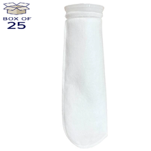 POG100P2P-WE Polypropylene Felt Bag, Size 2, 100 Micron, P flange, Welded, Pack of 25