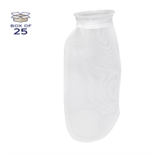 PEMU150P4P Polyester Multifilament Mesh Bag, Size 4, 150 Micron, P Flange, Sewn, Pack of 30