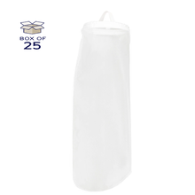 PEMU800P2F Polyester Multifilament Mesh Bag, Size 2, 800 Micron, F Flange, Sewn, Pack of 29