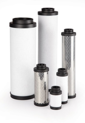 Coalescing and Particulate Filter Elements for Compressed Air.