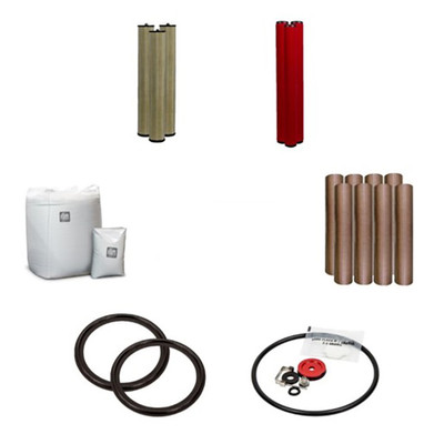 HDK5-24-A Air Dryer Maintenance Kit used with HHF-1550 series Dryer Model(s), Material Number 7420365, Hankison