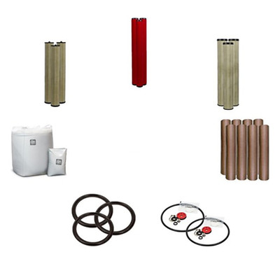 HDK5-22-B Air Dryer Maintenance Kit used with HHX/HHE 1350 series Dryer Model(s), Material Number 7438067, Hankison