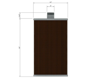 Ingersoll Rand 39492012 Replacement Oil Mist Eliminator Element, OEM Equivalent