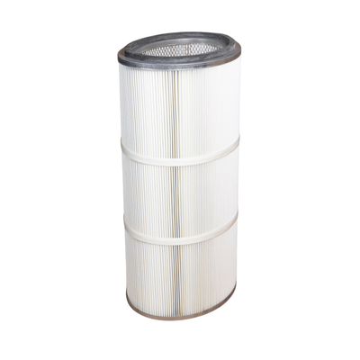 Dust Cartridge, Oval, 26 inches long, spunbond PE media