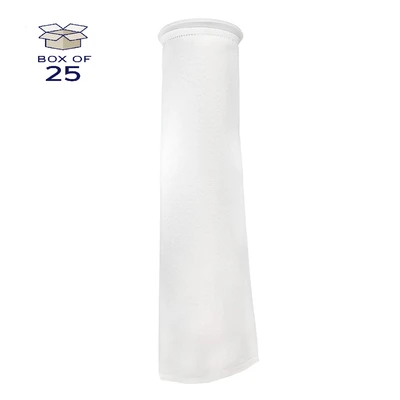 POG10P2F-WE Polypropylene Felt Bag, Size 2, 10 Micron, F Flange, Welded, Pack of 31