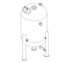 80-00110 Sigle Tower Compressed Air Dryer model D42, Van Air Systems