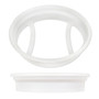 NMO150P2F-A Nylon Monofilament Mesh Bag, Size 2, 150 Micron, F Flange, Sewn, Pack of 25