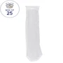 PEMU400P2F Polyester Multifilament Mesh Bag, Size 2, 400 Micron, F Flange, Sewn, Pack of 25