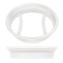 PES50P1F-WE Polyester Felt Bag, Size 1, 50 Micron, F Flange, Welded, Pack of 26