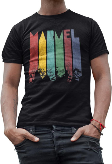 Rainbow Heroes Avengers T-Shirt