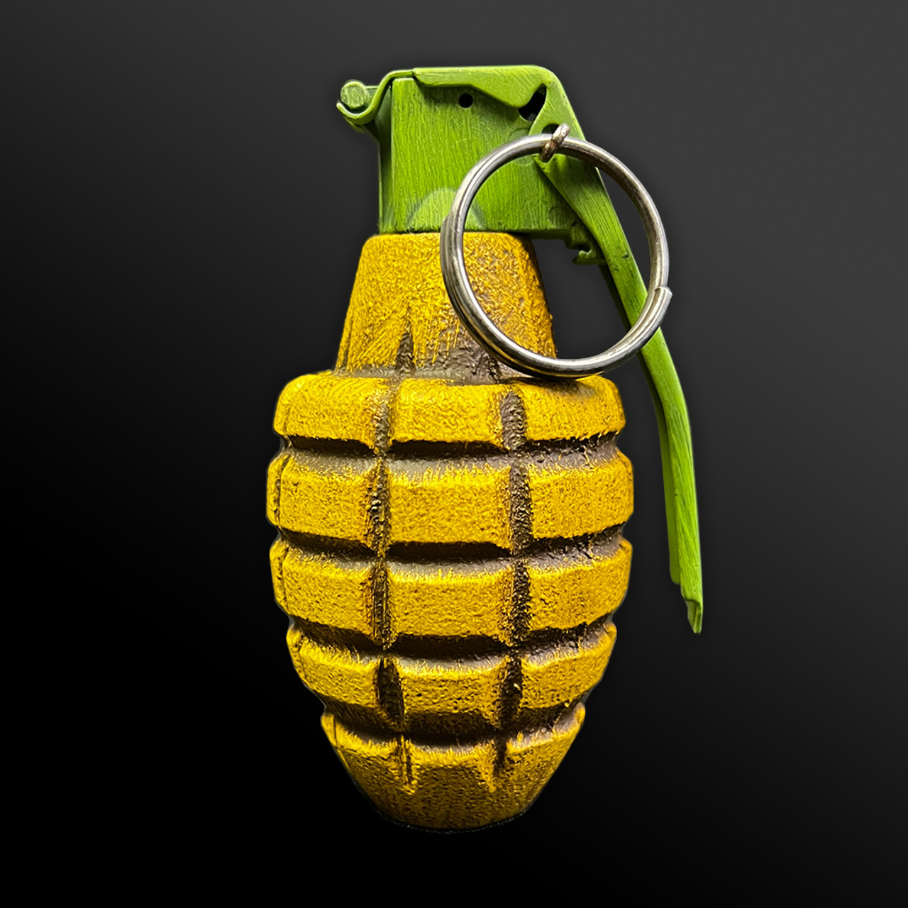 custom logo foldable 580ml grenade shape