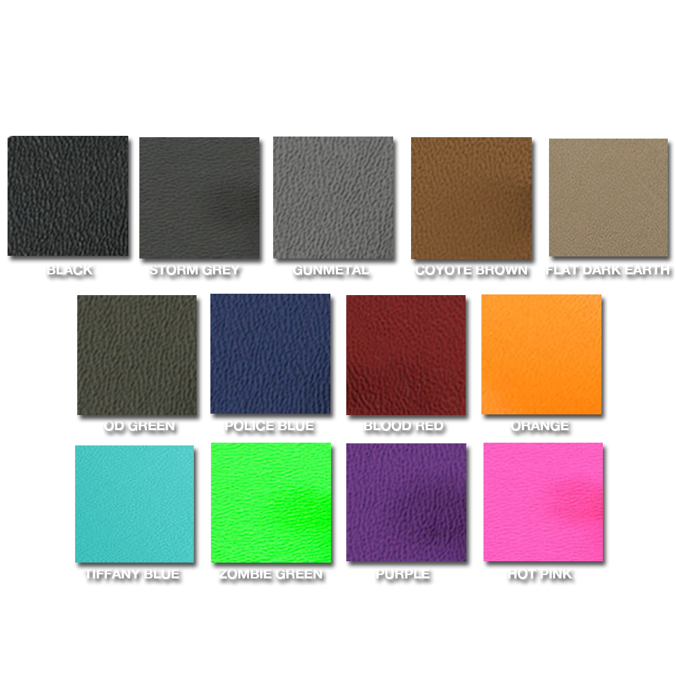 Kydex Options - Solid Colors