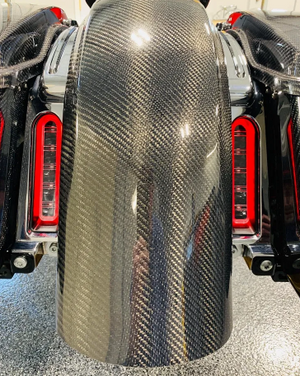 Hofmann Designs Carbon Fiber Rear Fender for '09+ Bagger