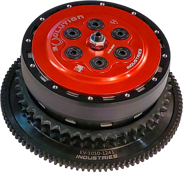 Evolution Industries Complete Clutch & Basket Assembly ('07+ Dyna)