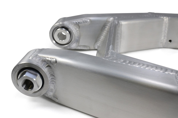 Brock's Performance Dyna Swingarm w/ Peg Mounts (Burnished) 00-17