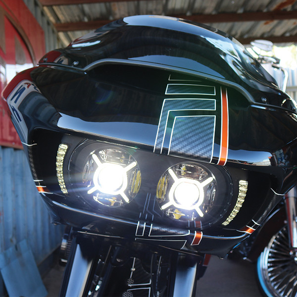 BAGGER NATION CROSSFIRE HEADLIGHT
