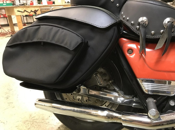 Retro Series V3 Nylon FXR Saddlebags