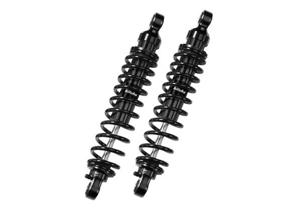 12in Bitubo WMEo Rear Shock Set Black Harley-Davidson Dyna
