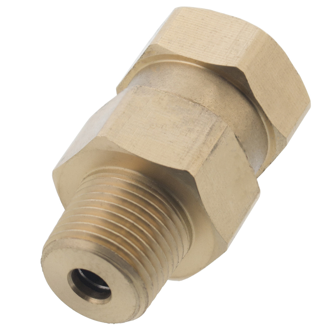 100 Erie Tools 3/8" NPT Brass Swivel Coupler for Pressure Washer Hose