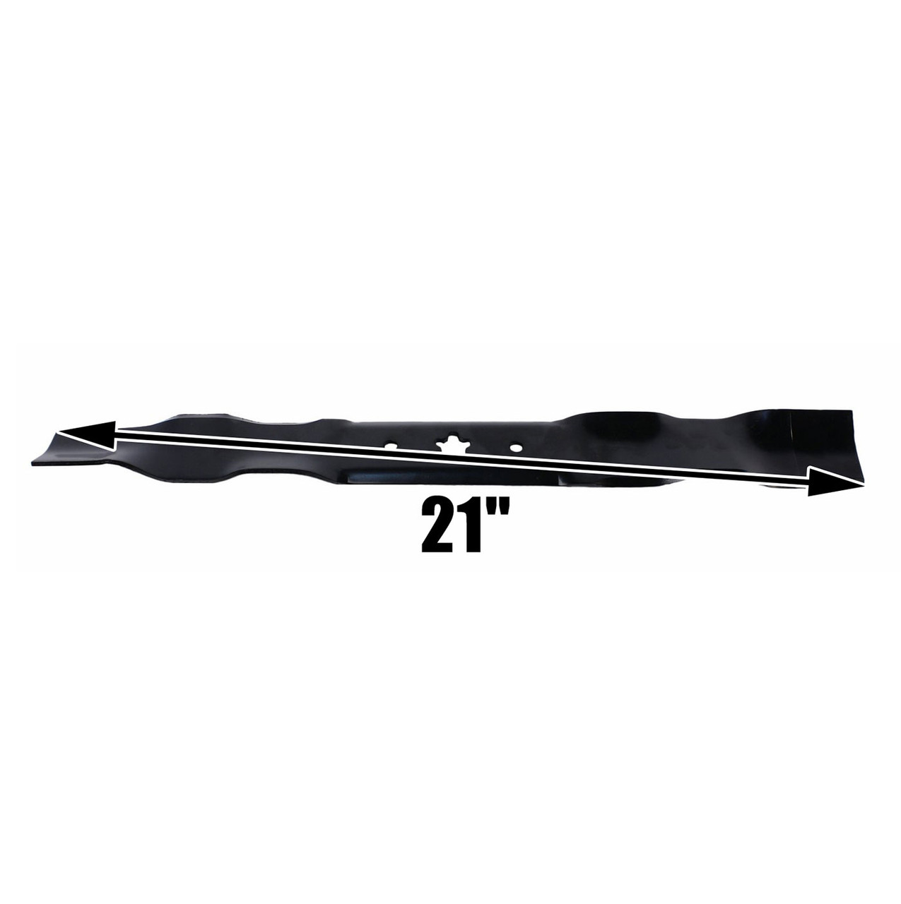 USA Mower Blades® 6 Lame Rasaerba Per Ponte AYP 42″ – Sollevatore Alto – Acciaio Nero