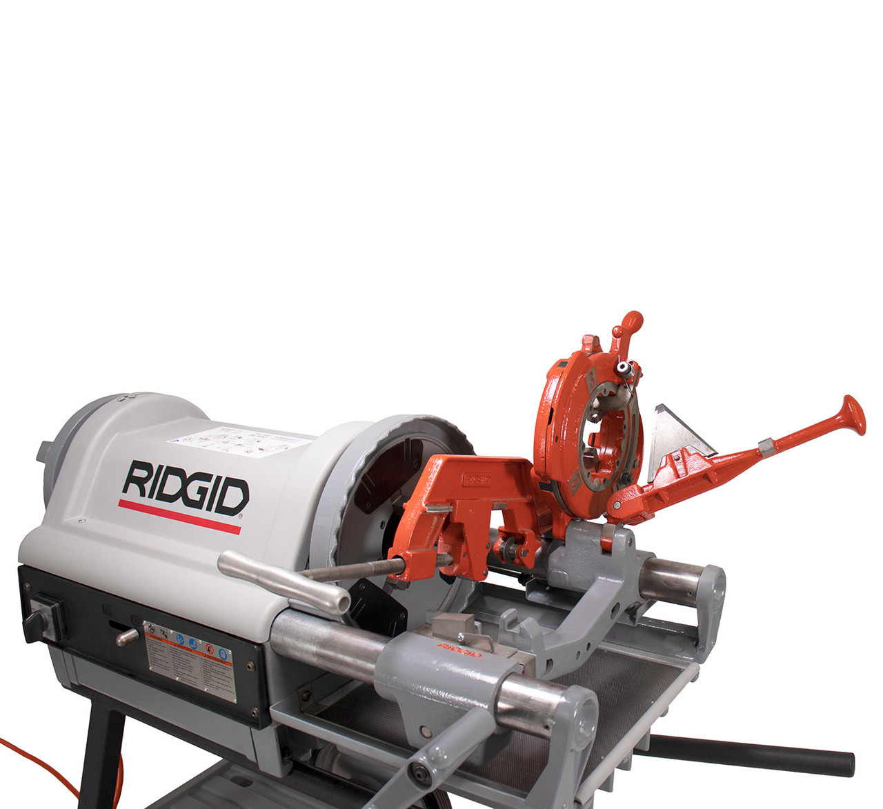 Reconditioned RIDGID® 1224 Pipe Threader with Dies Heads Cart & Oil