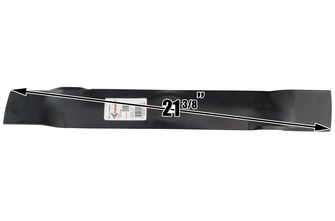 2 Mower Blades for John Deere GX22151 GY20850 D100 D110 D120 LA115 42i