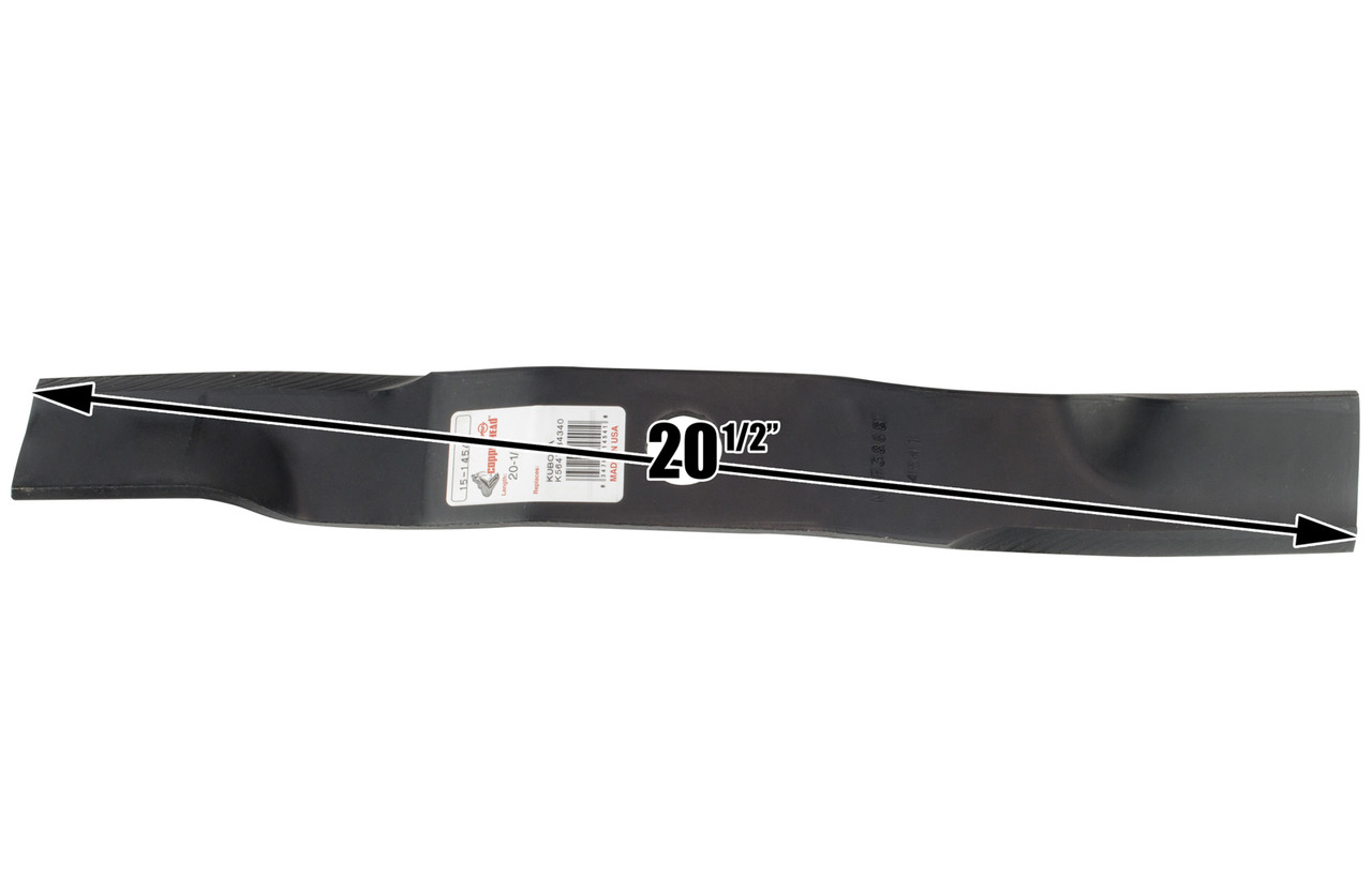 Lame Da Taglio Oregon 6 Lame Oregon Per Tosaerba Kubota ZD21, ZD18 - Foto 11