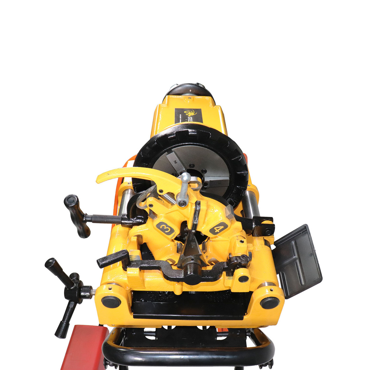 Steel Dragon Tools® 300 Compact Pipe Threading Machine and Cart