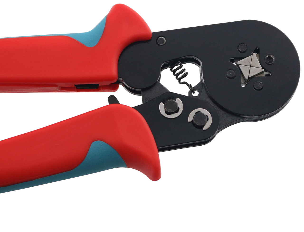 Steel Dragon Tools® Ratcheting Square Ferrule Crimping Pliers