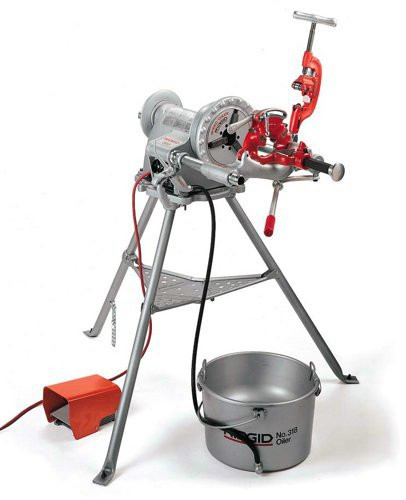 RIDGID ® 15682 38 RPM 300 Complete Pipe Threading Machine
