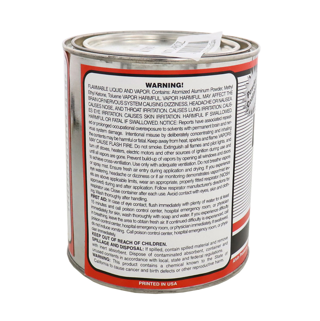 Alvin 48 oz Lab Metal Repair Putty, Dent Filler & Patching Compound
