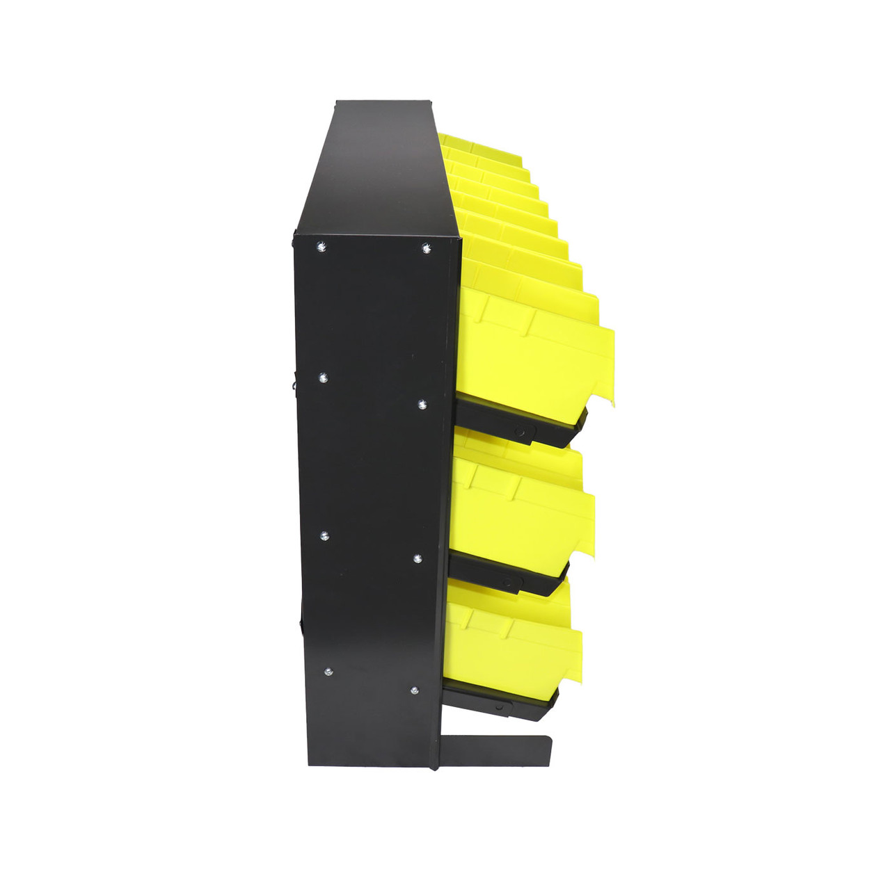 24 Inch Benchtop Rack Strut Rack Erie Tools® 3-Tier 24 Bin Benchtop Steel Parts Storage Rack