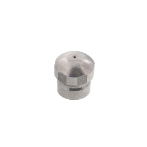 Erie Tools Button Nose 1/8" Sewer Jetter Nozzle 3.5 Orifice