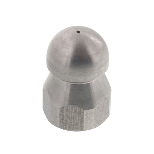 Erie Tools Button Nose 3/8" Sewer Jetter Nozzle 12.5 Orifice