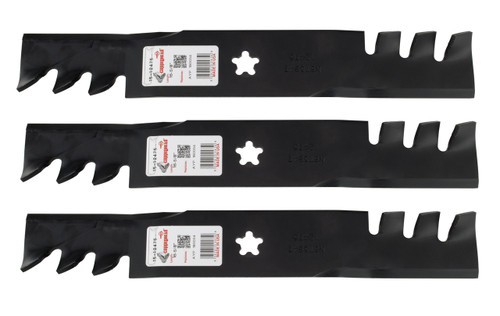 3 Rotary® 12475 Mower Blades for AYP® Husqvarna® 532173921 48" Deck 3 Rotary® 12475 Mower Blades for AYP® Husqvarna® 532173921 48" Deck