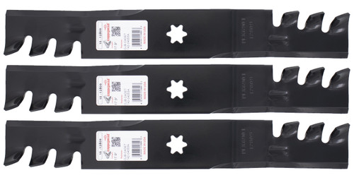 3 Rotary® 12809 Mower Blades for Cub Cadet® MTD® 742-04053 742-04056 50" Deck 3 Rotary® 12809 Mower Blades for Cub Cadet® MTD® 742-04053 742-04056 50" Deck