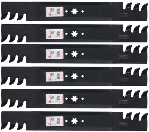 Rotary® 14419 6 Mower Blades for Cub Cadet® MTD® 74204290 46in. Deck Rotary® 14419 6 Mower Blades for Cub Cadet® MTD® 74204290 46in. Deck