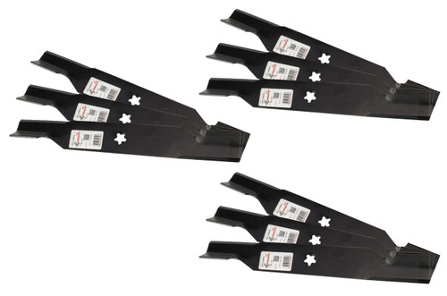 9 Rotary 14459 Mower Blade for AYP Husqvarna 187256 532187256 54