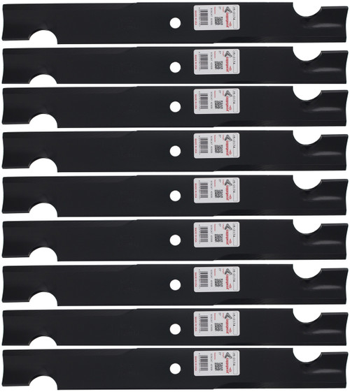 9 Rotary® 2174 Mower Blades for Bobcat® 42180B Ferris® Windsor® 60" 61" Deck 9 Rotary® 2174 Mower Blades for Bobcat® 42180B Ferris® Windsor® 60" 61" Deck