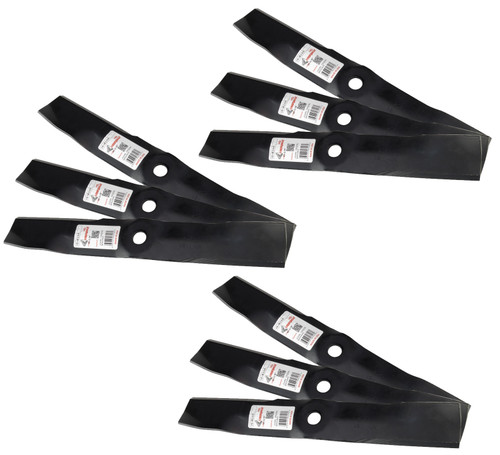 9 Rotary® 6206 Mower Blades for John Deere® M115495 Windsor® 50-4420 48" Deck 9 Rotary® 6206 Mower Blades for John Deere® M115495 Windsor® 50-4420 48" Deck