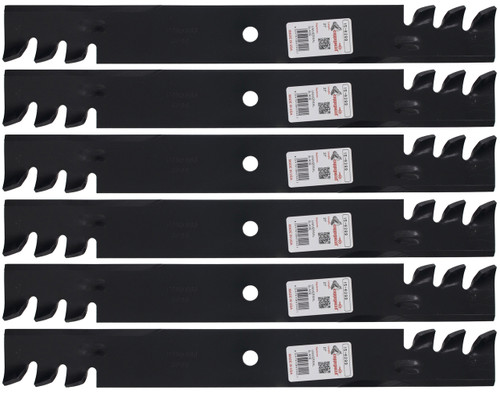 6 Rotary® 6299 Mower Blades for Bobcat 72039B Ferris 20842 Snapper 60" 61" Deck 6 Rotary® 6299 Mower Blades for Bobcat 72039B Ferris 20842 Snapper 60" 61" Deck