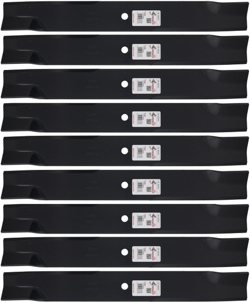 9 Rotary® 6833 Mower Blades for Bad Boy® Dixie Chopper® Windsor® 72" Deck 9 Rotary® 6833 Mower Blades for Bad Boy® Dixie Chopper® Windsor® 72" Deck