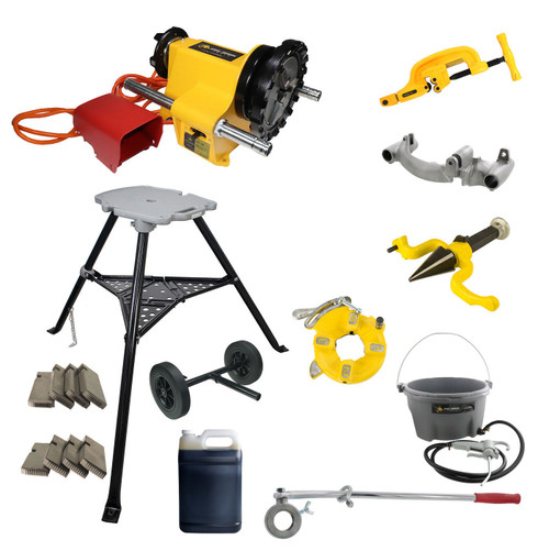 Steel Dragon Tools® 300 Pipe Threading Machine Deluxe Kit