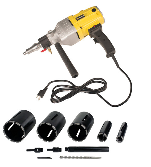 Steel Dragon Tools® 85D with 1.5" 2" 4" 4.5" 5" Dry Diamond Core Drill Bits Steel Dragon Tools® 85D with 1.5" 2" 4" 4.5" 5" Dry Diamond Core Drill Bits