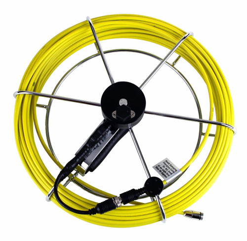 SDT Pipe Inspection Camera Fiber Glass Push Rod and Reel 100 FT