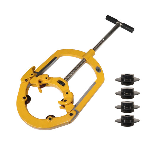 Steel Dragon Tools H8 Hinged Four-Wheel Pipe Cutter with Reed® 03508 Wheels Steel Dragon Tools H8 Hinged Four-Wheel Pipe Cutter with Reed® 03508 Wheels