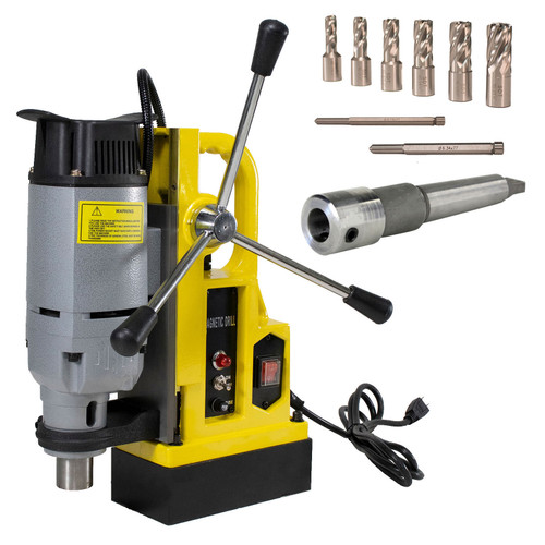 Steel Dragon Tools MD25 Magnetic Drill Press and 7pc 1\